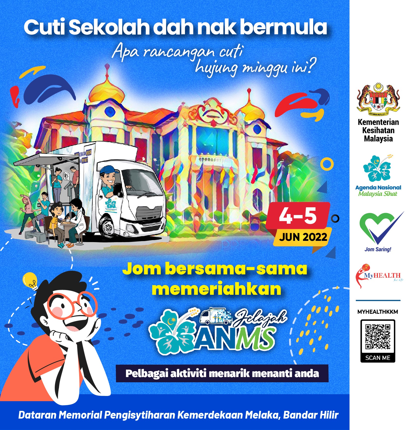 Jelajah Agenda Nasional Malaysia Sihat : Melaka